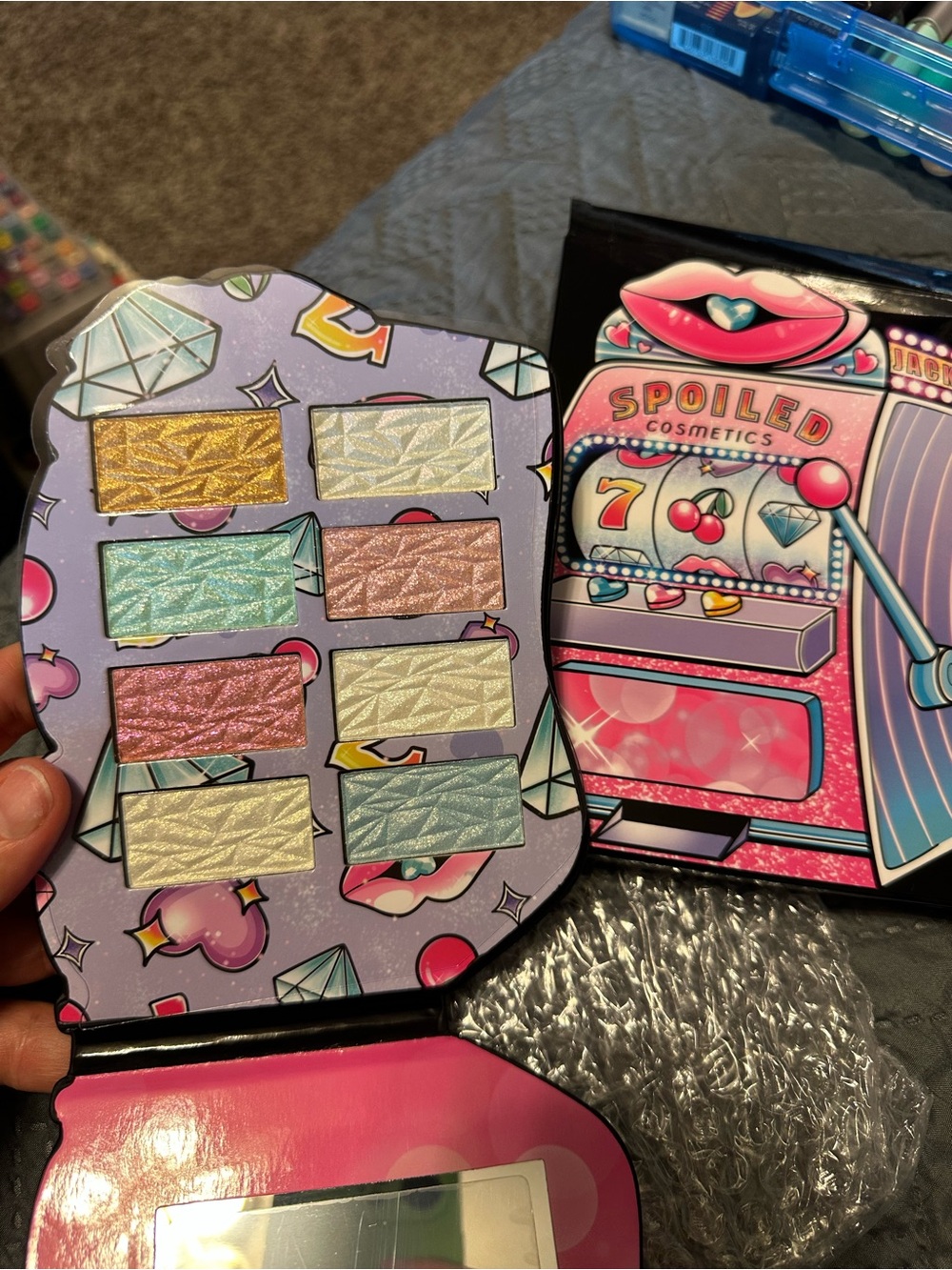 Highlighter/Eyeshadow palette